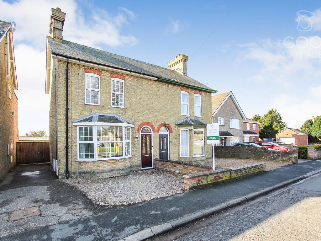 3 bed semi-detached house for sale in Fordham Road, Soham CB7, £325,000