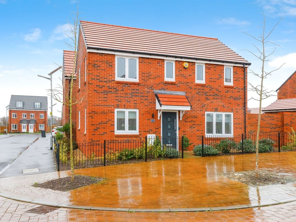 3 bed detached house for sale in Jockey Way, Andover SP11, £390,000