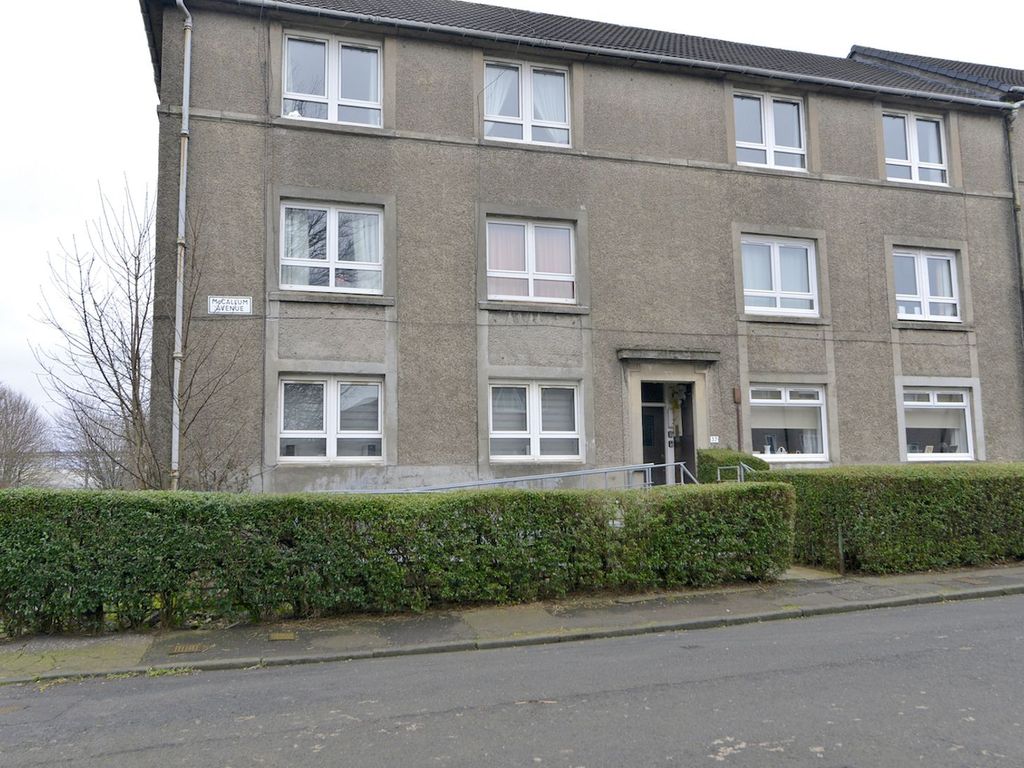 1 bed flat for sale in 37 Mccallum Avenue, Glasgow G73, £72,000