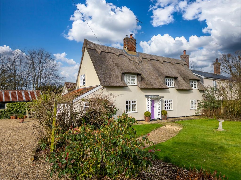 4 bed cottage for sale in Hargrave Road, Chevington, Bury St. Edmunds IP29, £495,000