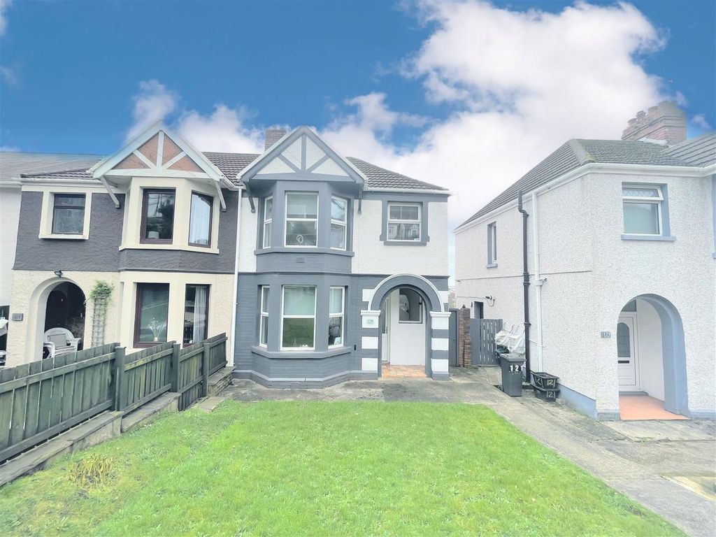 4 bed semi-detached house for sale in Pentyla Baglan Road, Port Talbot SA12, £219,950