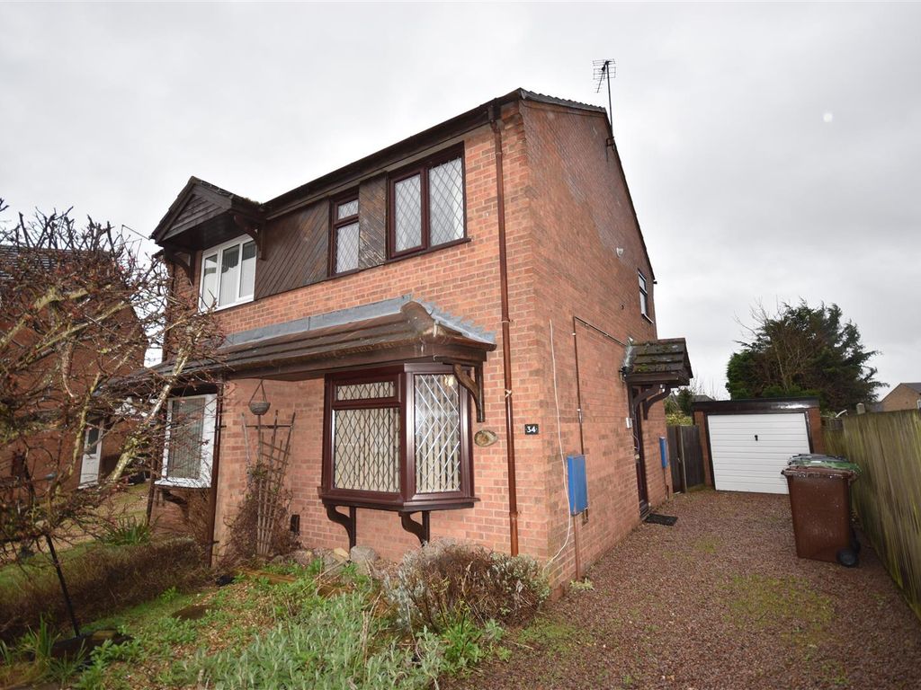 2 bed semi-detached house for sale in Chedworth Road, Lincoln LN2, £165,000