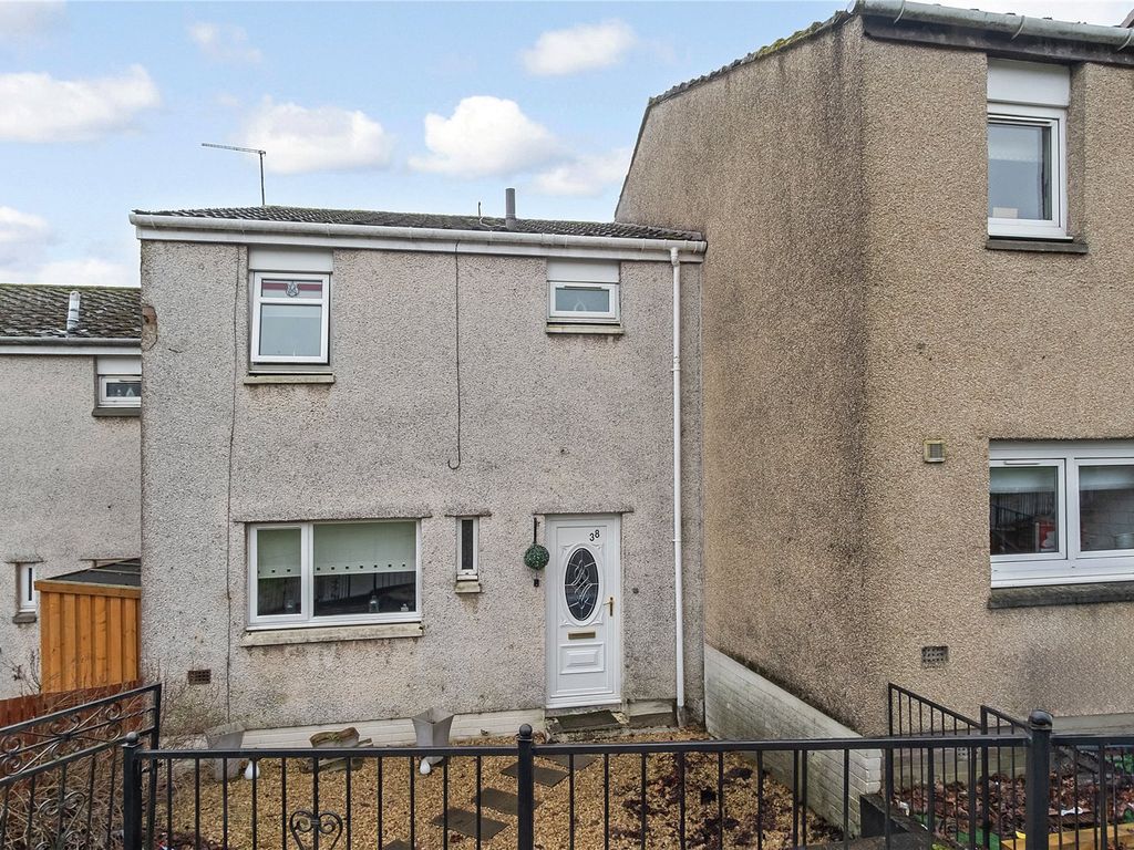 3 bed terraced house for sale in Nevis Place, Falkirk, Stirlingshire FK1, £110,000