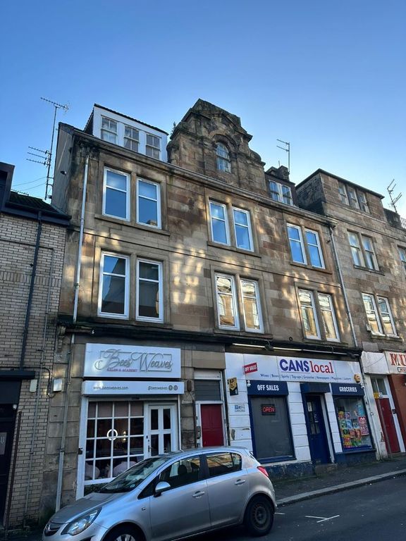 1 bed flat for sale in 2/2, 3 George Street, Paisley, Renfrewshire PA1, £35,000