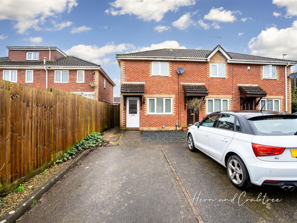 2 bed end terrace house for sale in Hornchurch Close, Radyr Way, Cardiff CF5, £230,000