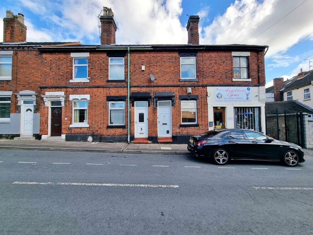 2 bed terraced house for sale in Cornelious Street, Stoke-On-Trent, Staffordshire ST3, £84,000