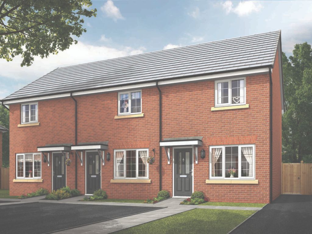 New home, 2 bed terraced house for sale in "The Bell - The Paddocks - Shared Ownership" at Harvester Drive, Cottam, Preston PR4, £87,475
