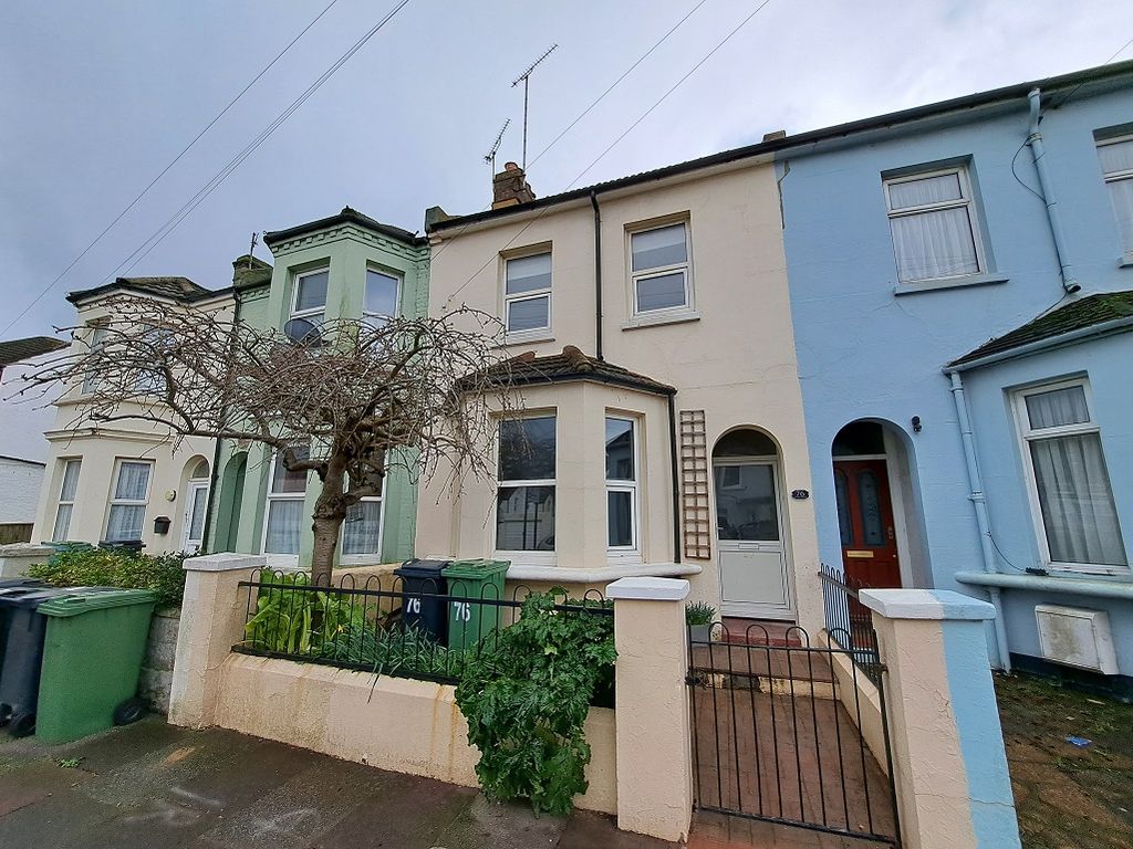 3 bed terraced house for sale in Susans Road, Close To Town Centre, Eastbourne BN21, £284,950