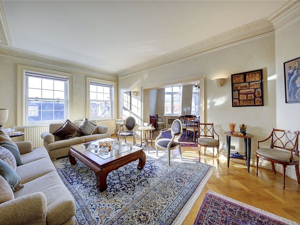 3 bed flat for sale in Albert Hall Mansions, Kensington Gore, London SW7, £5,300,000