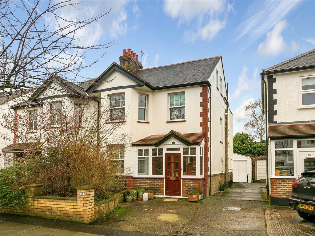 5 bed semi-detached house for sale in Marksbury Avenue, Kew, Surrey TW9, £1,430,000