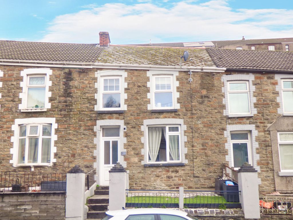 3 bed terraced house for sale in Oxford Street, Pontycymer, Bridgend CF32, £124,995
