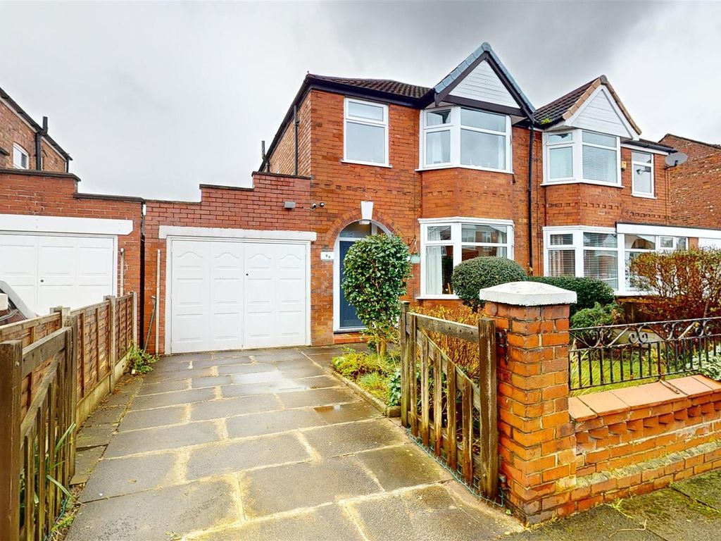 3 bed semi-detached house for sale in Braemar Avenue, Stretford, Manchester M32, £315,000