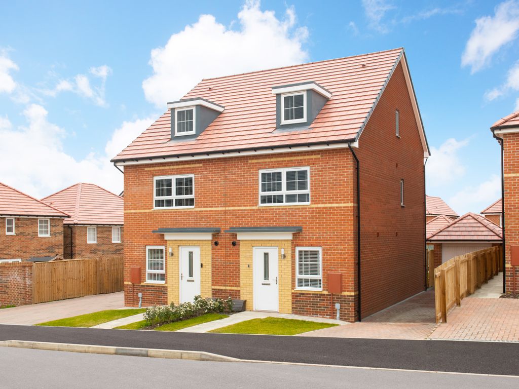 New home, 4 bed semi-detached house for sale in "Kingsville" at Colney Lane, Cringleford, Norwich NR4, £365,995