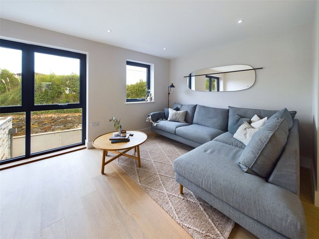 New home, 2 bed flat for sale in Polmark Drive, Harlyn Bay, Padstow PL28, £695,000
