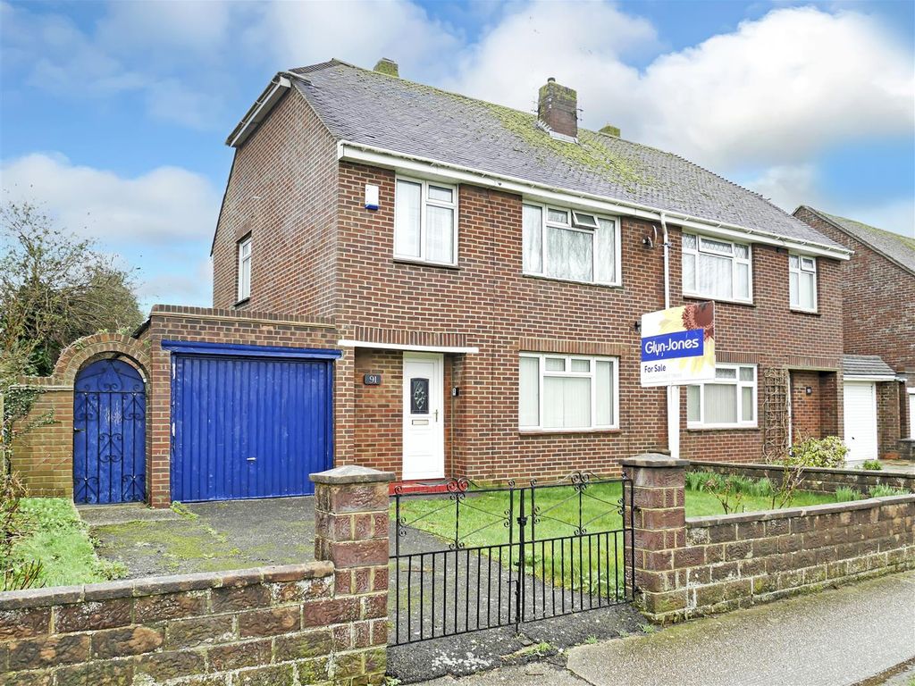 3 bed semi-detached house for sale in Wick Farm Road, Wick, Littlehampton BN17, £310,000