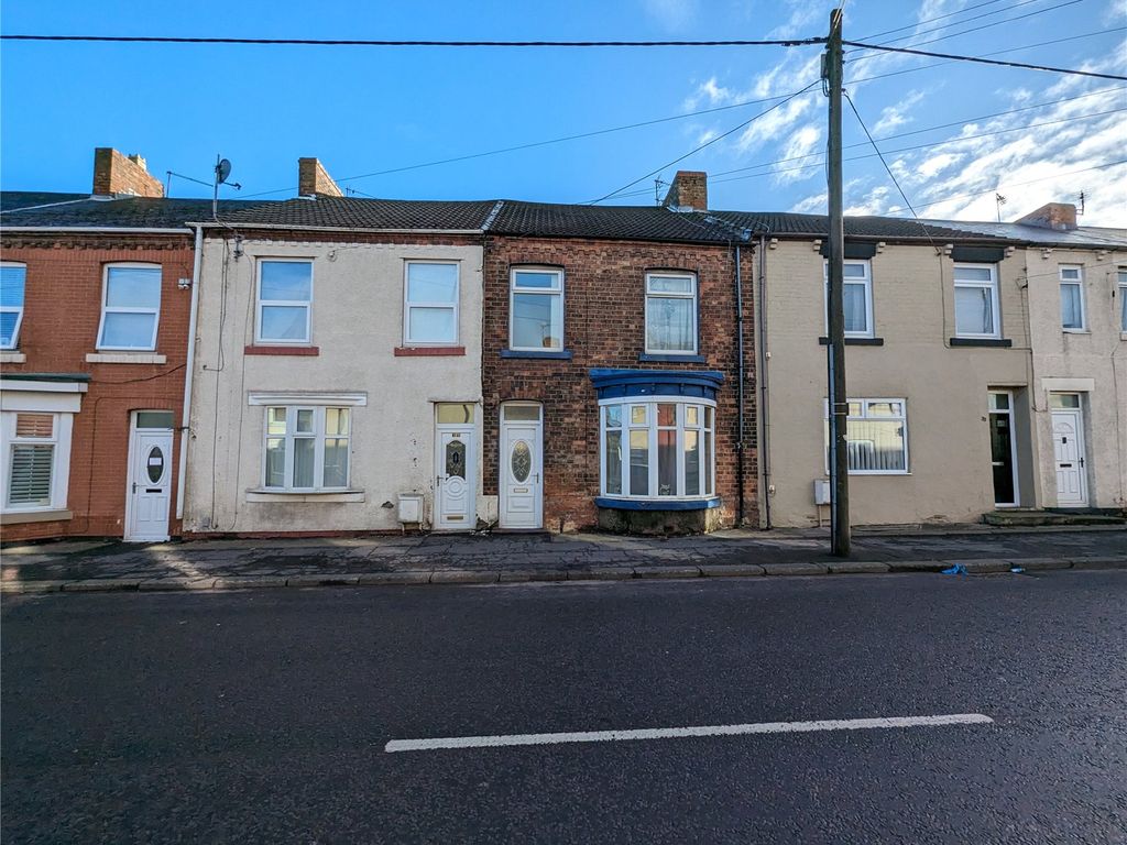 3 bed terraced house for sale in North Road East, Wingate, Durham TS28, £45,000