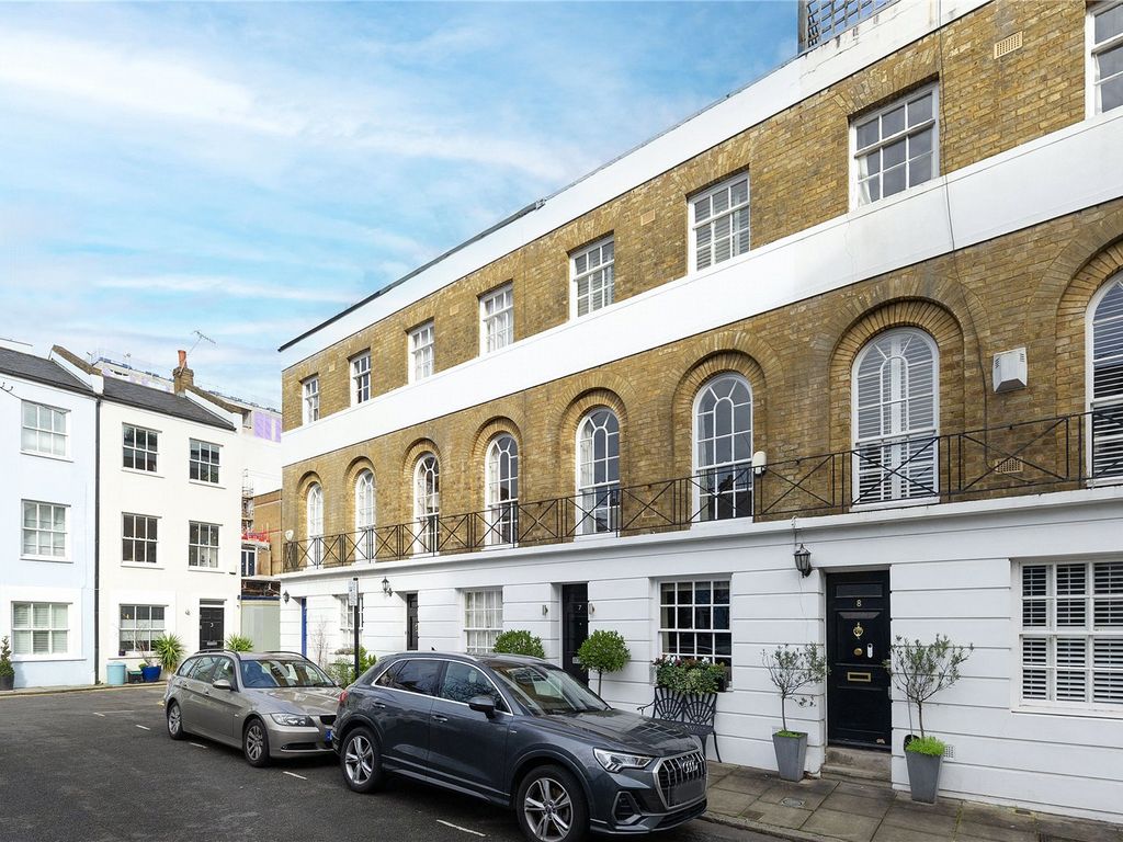 3 bed terraced house for sale in Pembroke Place, London W8, £2,000,000
