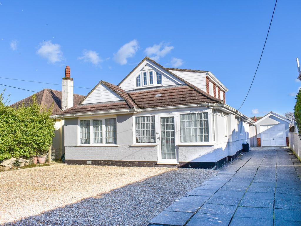 4 bed chalet for sale in Barton Lane, Barton On Sea, New Milton BH25, £695,000