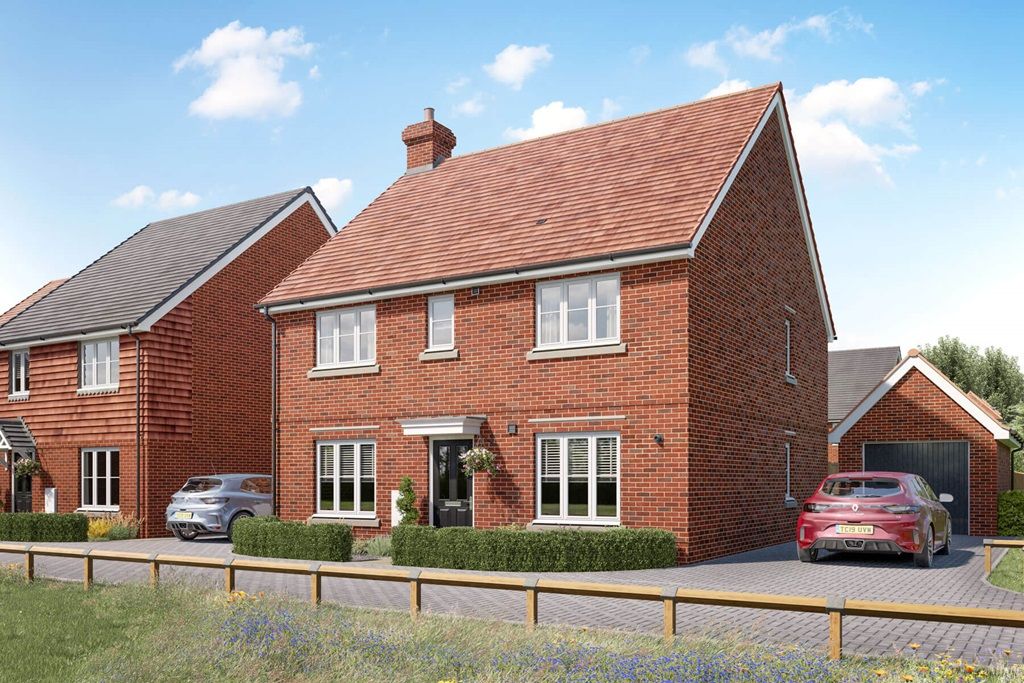 New home, 4 bed detached house for sale in "The Marford - Plot 35" at Easthampstead Park, Wokingham RG40, £849,950