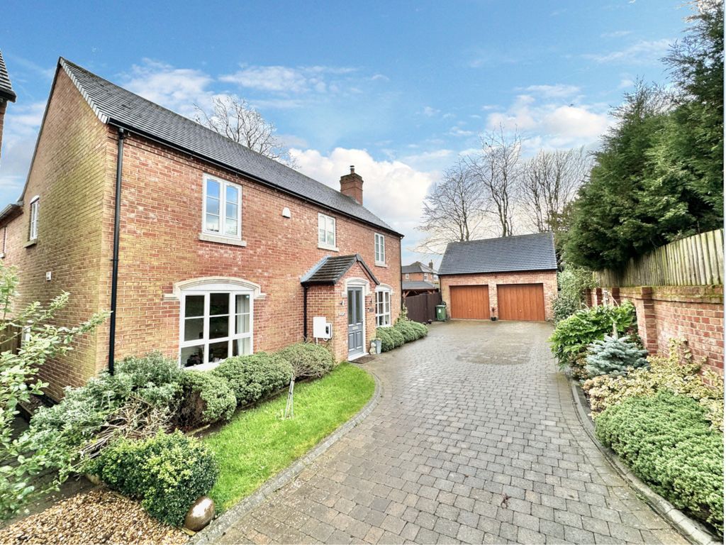 4 bed detached house for sale in William Ball Drive, Horsehay, Telford TF4, £675,000