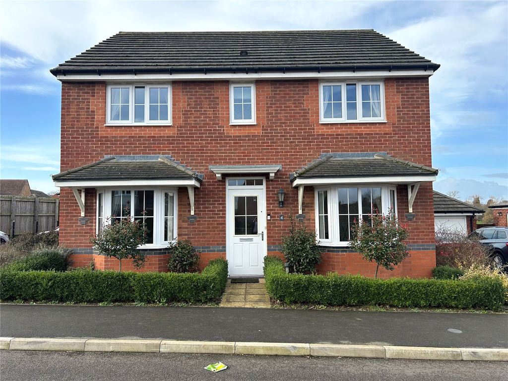 4 bed detached house for sale in Squinter Pip Way, Bowbrook, Shrewsbury, Shropshire SY5, £450,000