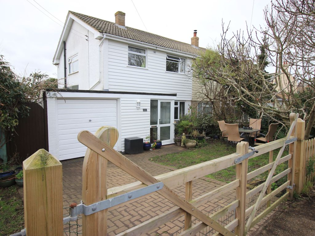 3 bed semi-detached house for sale in Forge Lane, Marshside, Canterbury CT3, £345,000