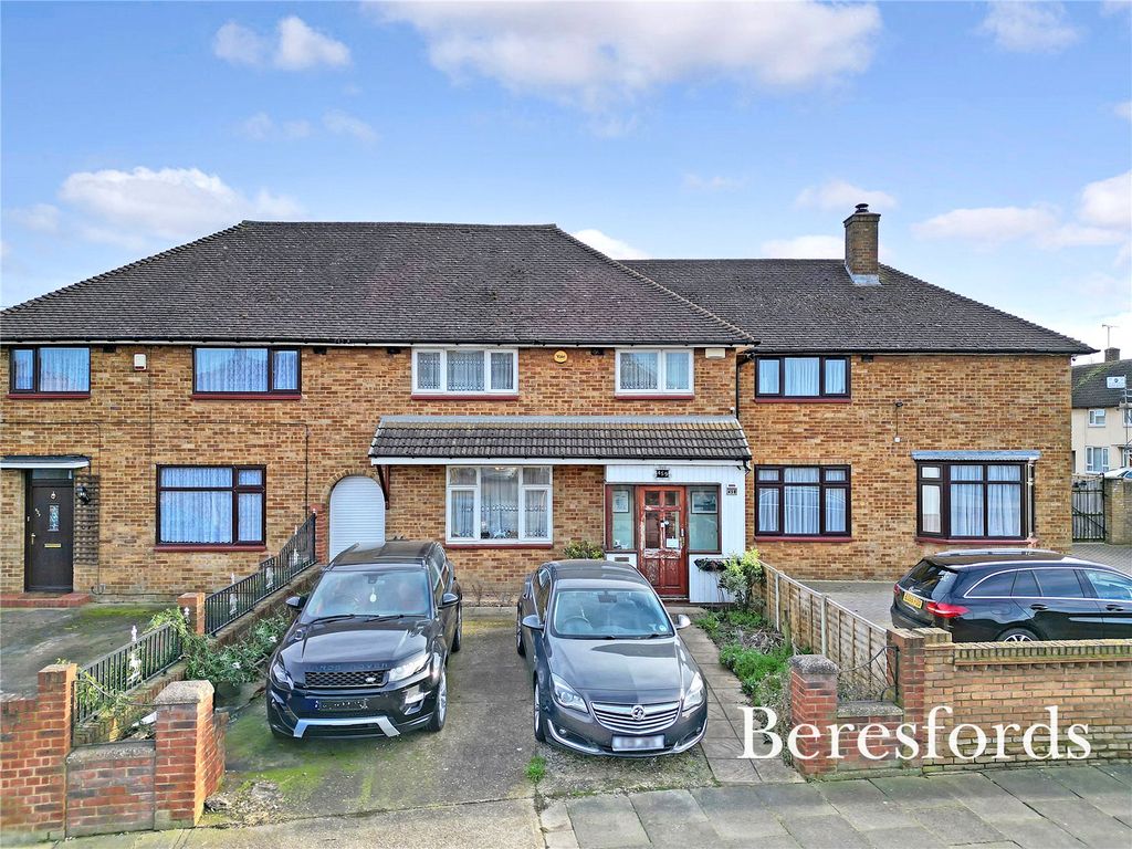 3 bed terraced house for sale in Broxburn Drive, South Ockendon RM15, £400,000
