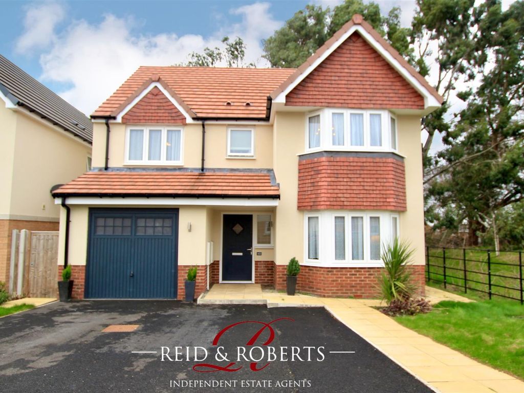 4 bed detached house for sale in Ffordd Trebeirdd, Mold CH7, £395,000