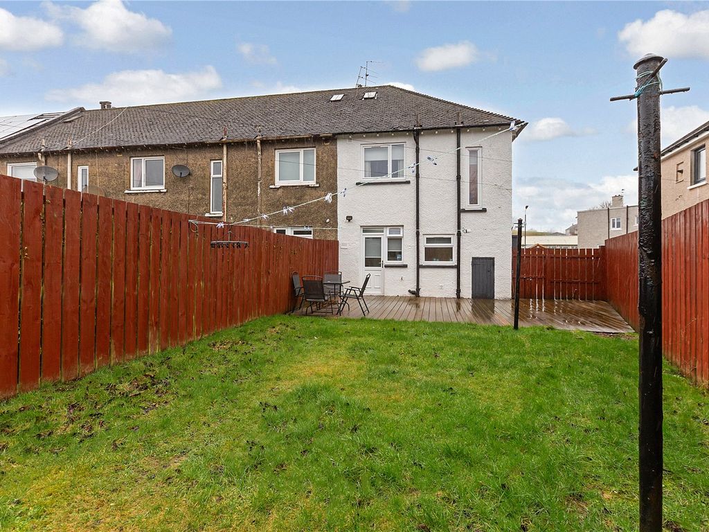 2 bed end terrace house for sale in Blackstone Crescent, Glasgow G53, £150,000