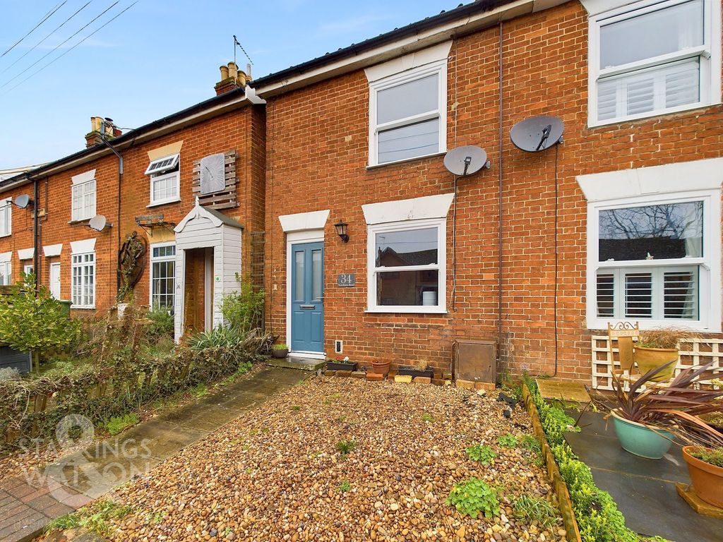 2 bed terraced house for sale in Needham Road, Harleston IP20, £200,000