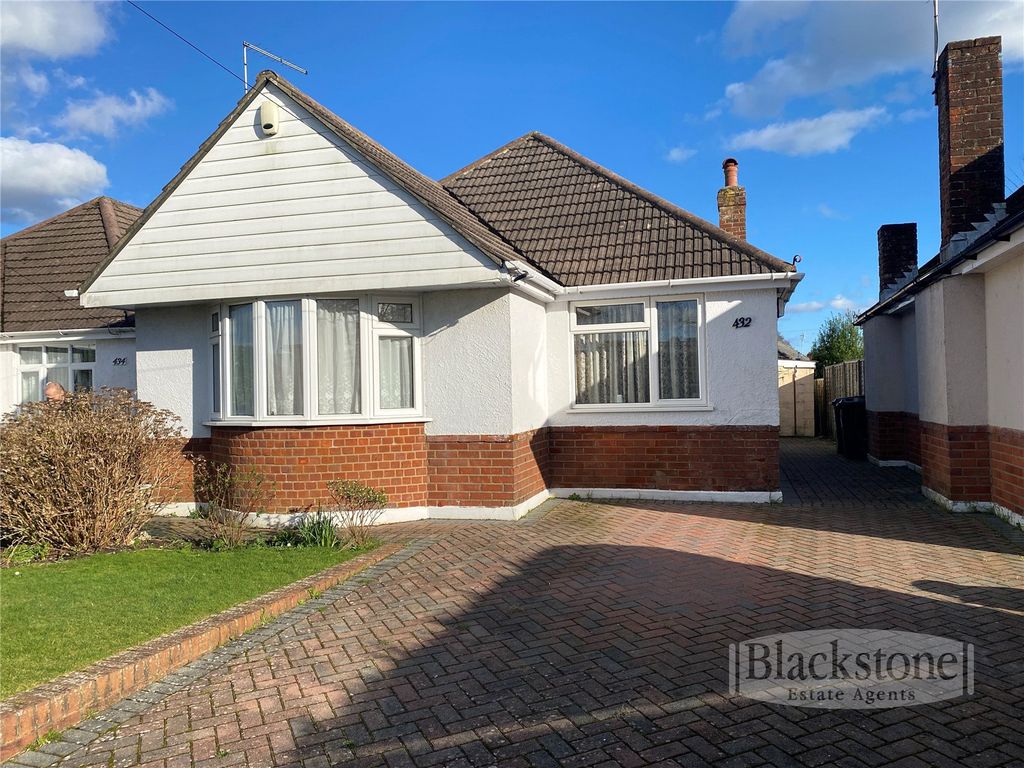 Bungalow for sale in Kinson Road, Kinson, Bournemouth, Dorset BH10, £325,000
