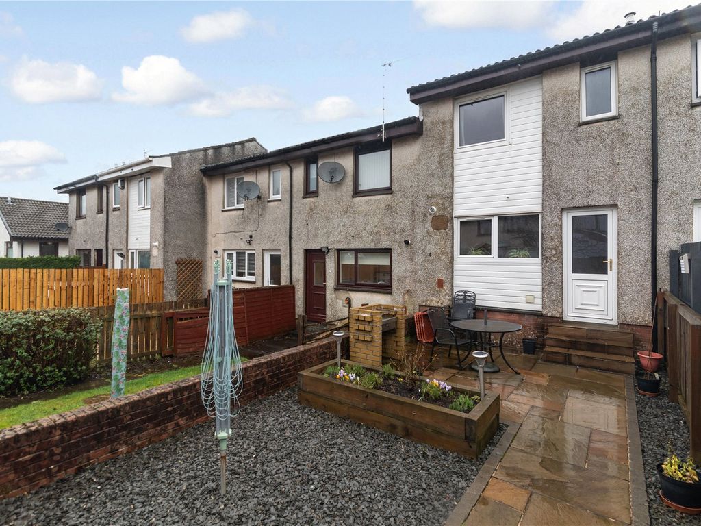 2 bed terraced house for sale in Locherburn Place, Houston, Johnstone PA6, £135,000