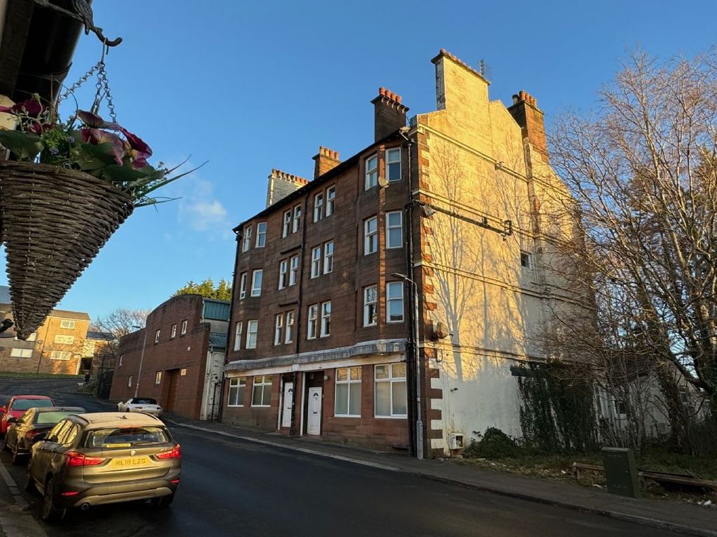 1 bed flat for sale in 12, William Street, Flat 3-2, Paisley PA12Lz PA1, £49,000