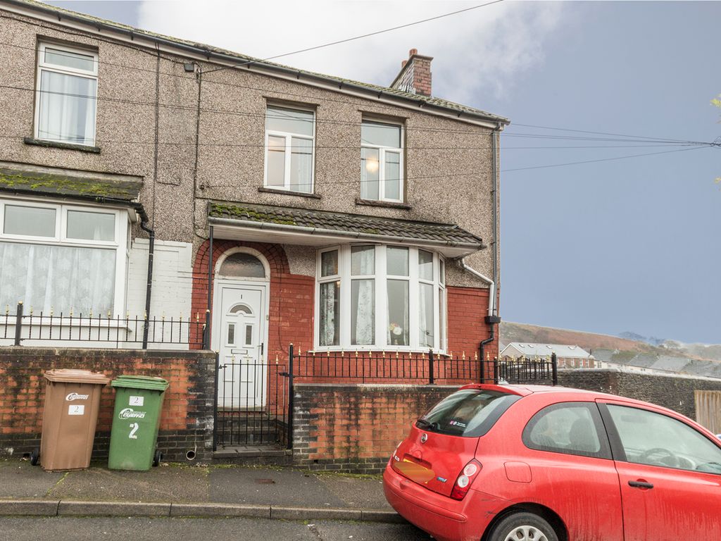3 bed end terrace house for sale in Coronation Terrace, Senghenydd, Caerphilly CF83, £65,000