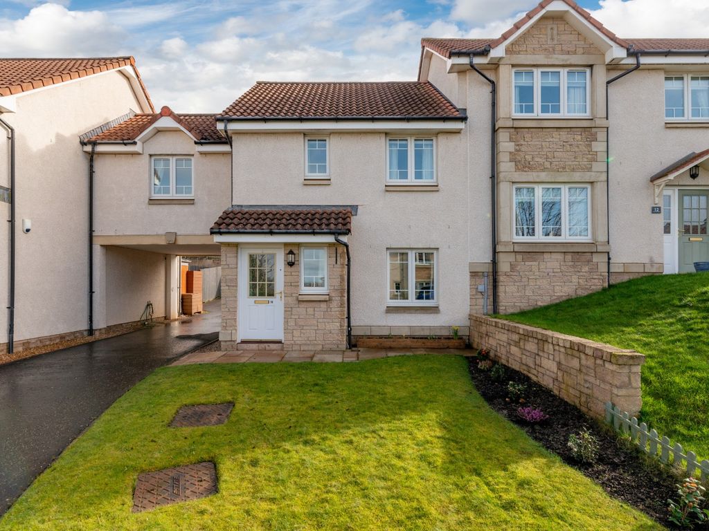 3 bed terraced house for sale in 10 Hawk Crescent, Dalkeith, Midlothian EH22, £270,000