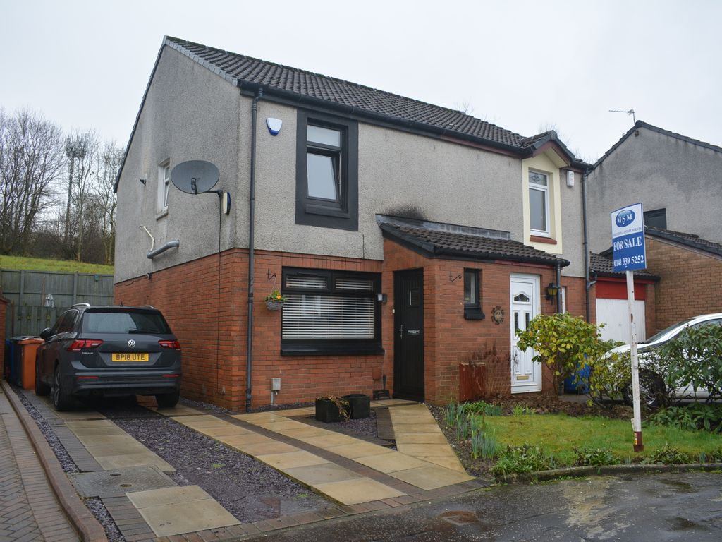 2 bed semi-detached house for sale in 59 Lunan Drive, Bishopbriggs, Glasgow G64, £189,995