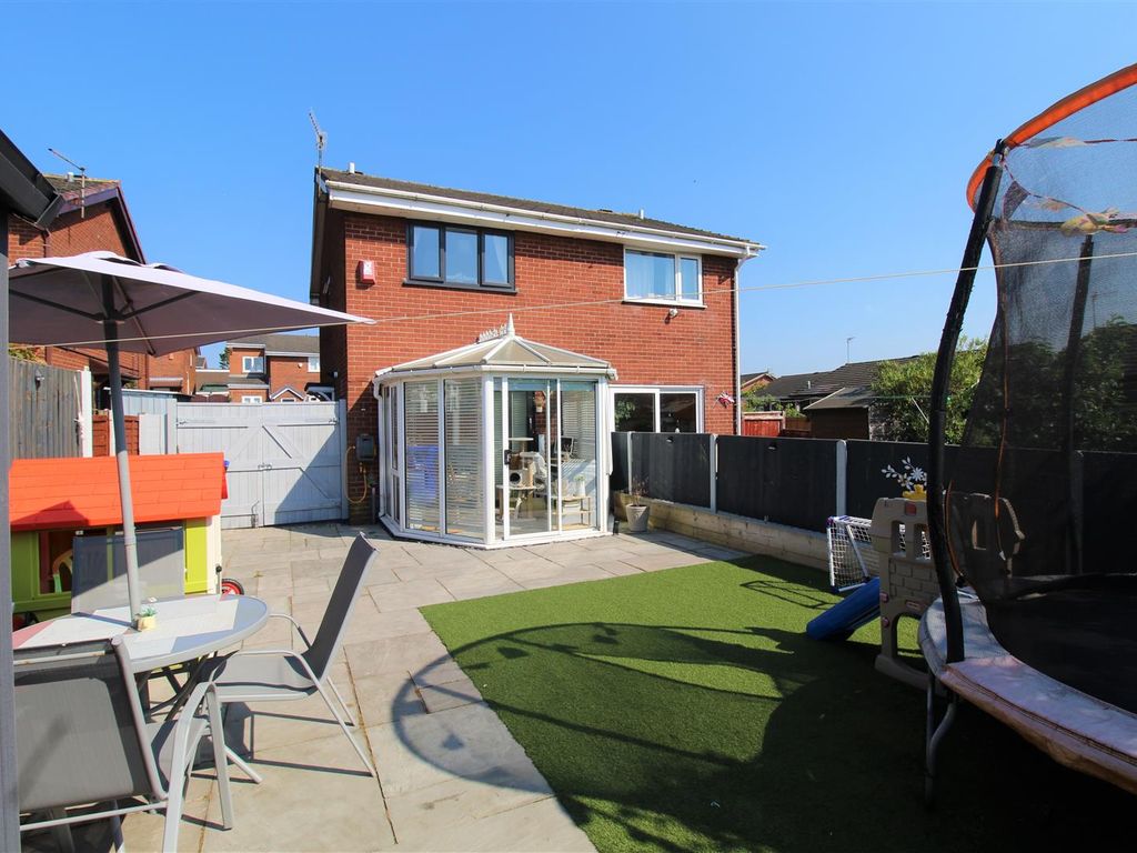 2 bed semi-detached house for sale in Swanland Grove, Meir Haye, Longton ST3, £164,950