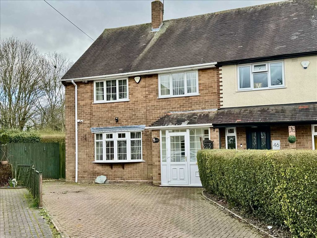 4 bed semi-detached house for sale in Lich Avenue, Wednesfield, Wolverhampton WV11, £259,995