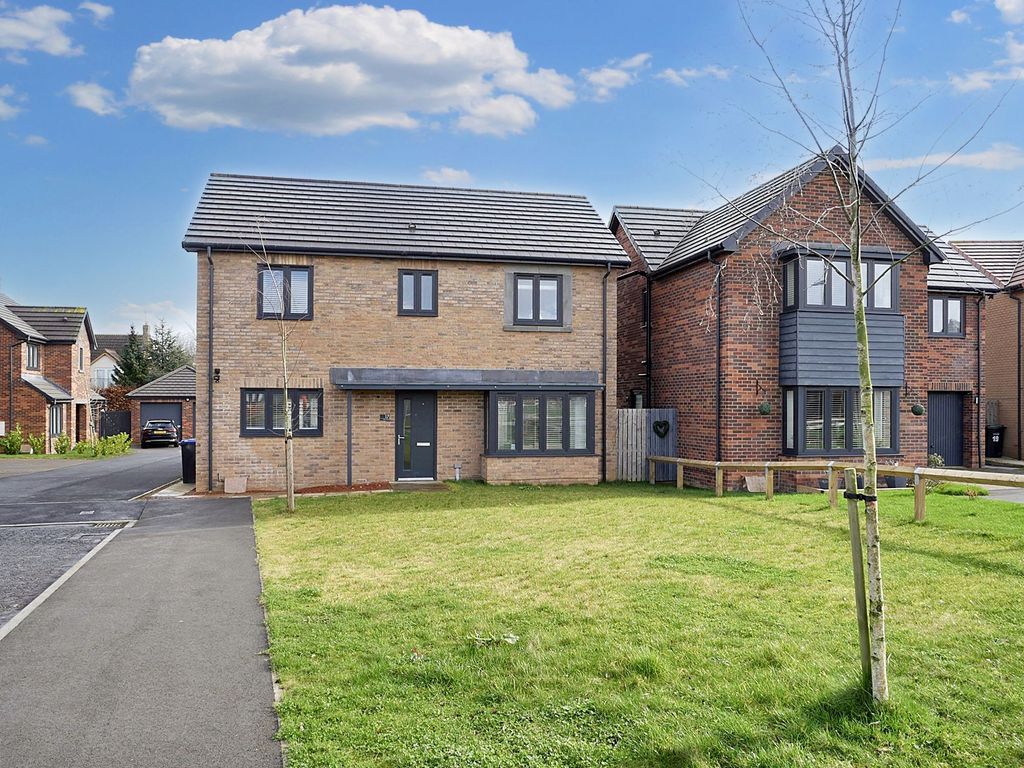4 bed detached house for sale in Marley Fields, Wheatley Hill, Durham DH6, £259,950