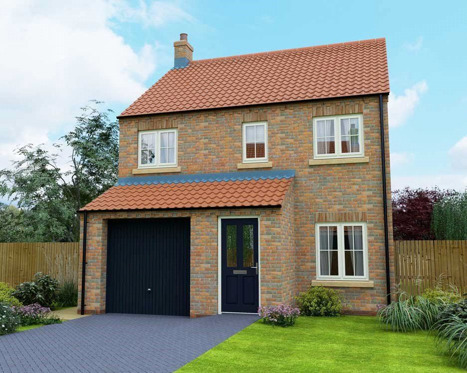 New home, 3 bed detached house for sale in Exelby Road, Bedale DL8, £339,950