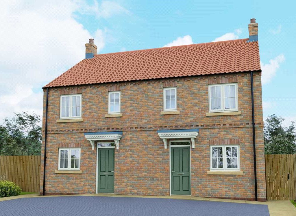 New home, 3 bed semi-detached house for sale in Exelby Road, Bedale DL8, £259,950