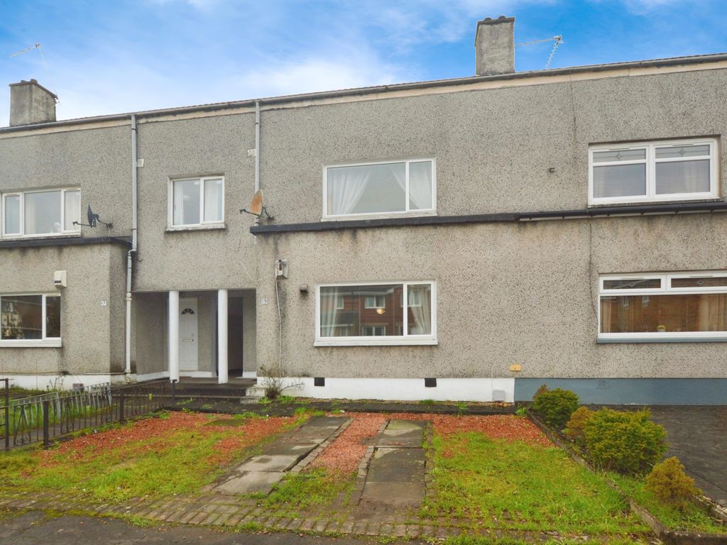 3 bed terraced house for sale in Rylees Road, Glasgow G52, £135,000