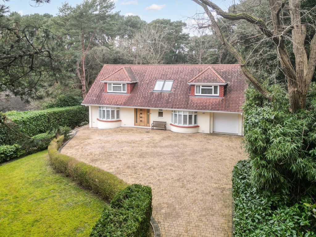 4 bed detached house for sale in Lindsay Road, Branksome Park, Poole, Dorset BH13, £1,395,000