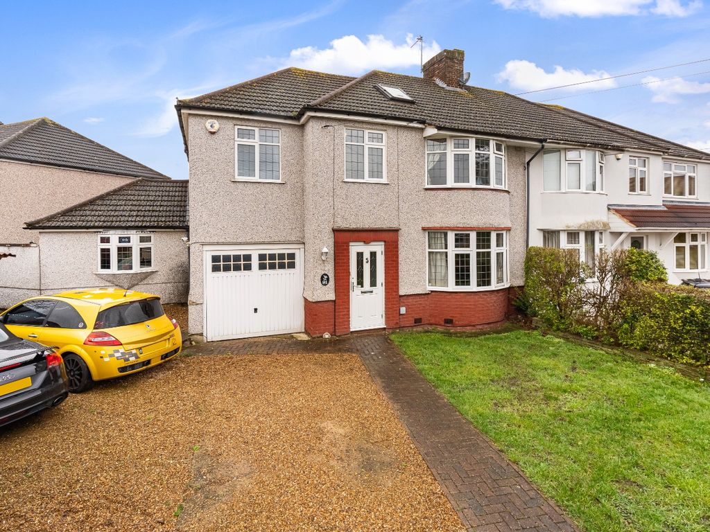 6 bed semi-detached house for sale in Heversham Road, Bexleyheath, Kent DA7, £625,000