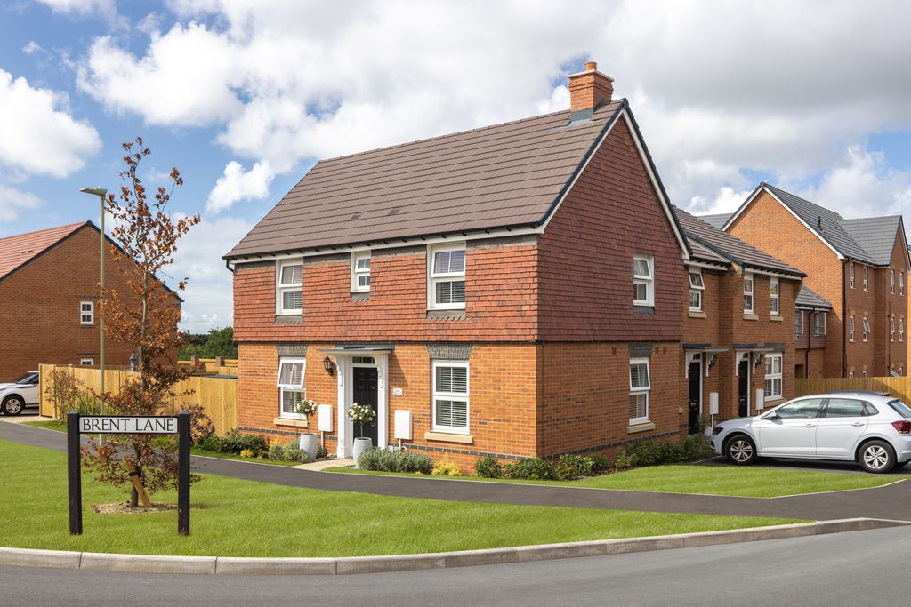 New home, 3 bed semi-detached house for sale in "Hadley" at Wincombe Lane, Shaftesbury SP7, £162,500