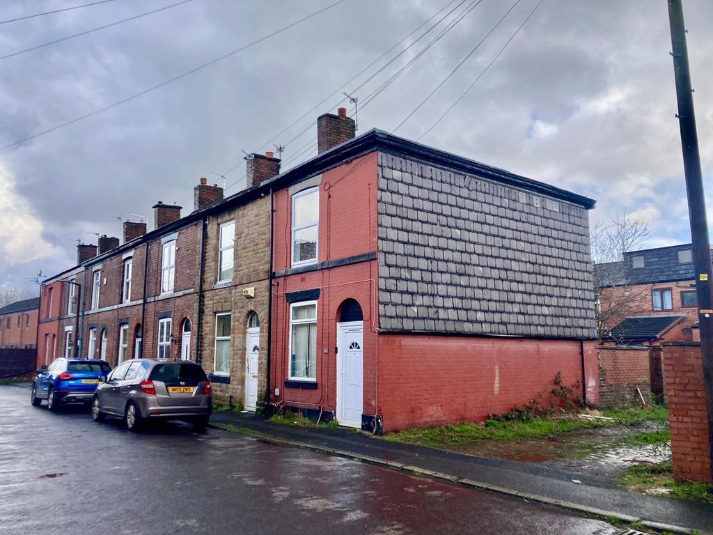 2 bed terraced house for sale in Caledonia Street, Radcliffe, Manchester M26, £95,000