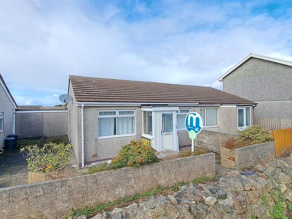 2 bed semi-detached bungalow for sale in Penluke Close, Four Lanes, Redruth TR16, £215,000