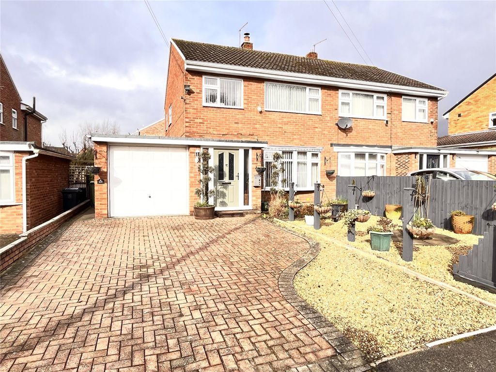 3 bed semi-detached house for sale in Lancaster Road, Heath Farm, Shrewsbury, Shrosphire SY1, £240,000