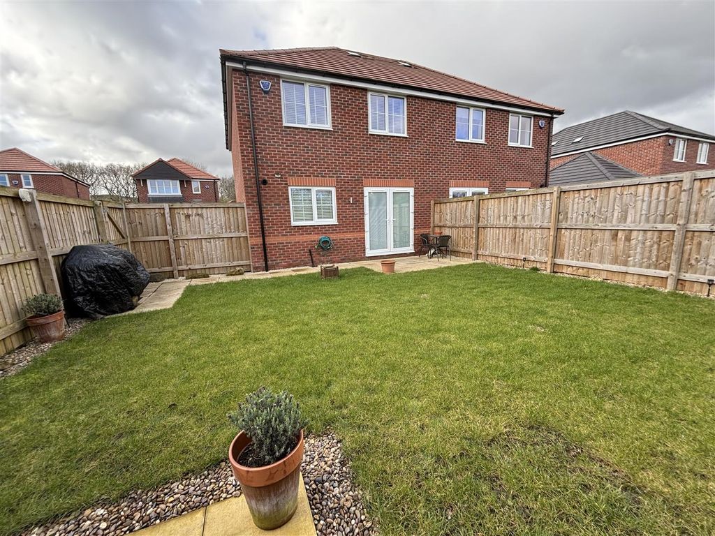 3 bed semi-detached house for sale in Rose Tree Place, Shireoaks, Worksop S81, £176,000