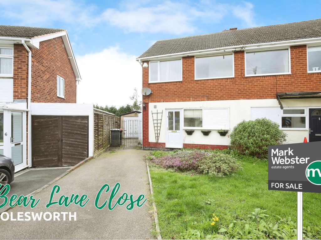 3 bed semi-detached house for sale in Bear Lane Close, Polesworth, Tamworth B78, £189,950